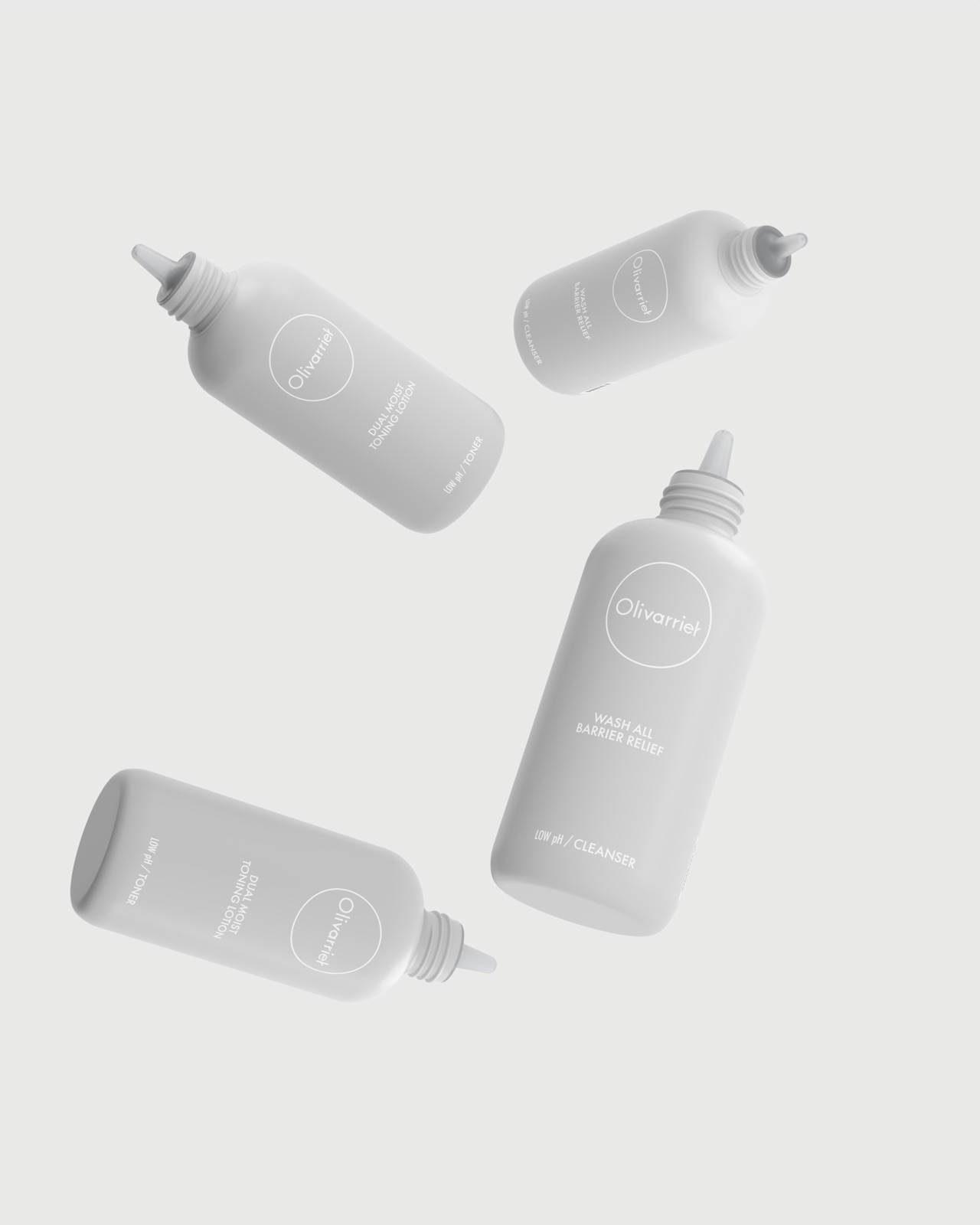 Bottles with custom silicone tips